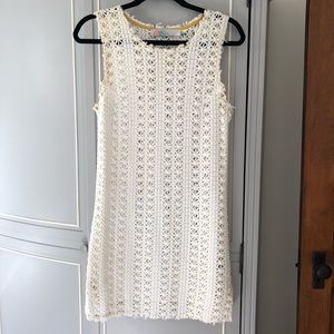 Free People crochet cover up